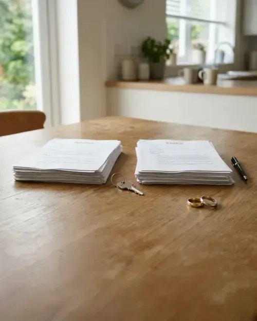 Cash home buyer solution for divorce or separation